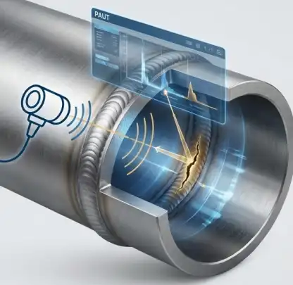 نمایی از آزمون غیر مخرب