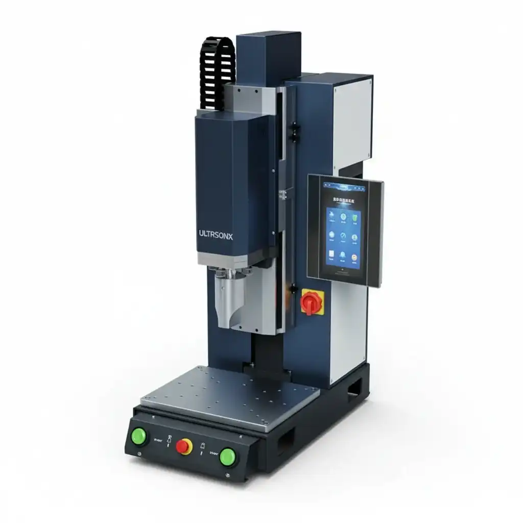 Servo motor ultrasonic welding press machine
